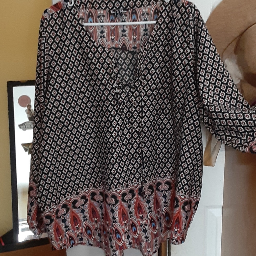 Time to bloom boho blouse